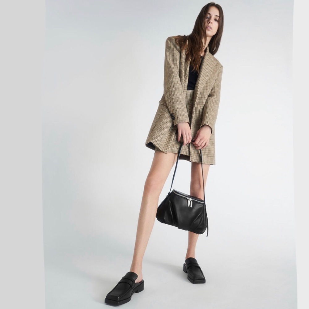 Bally stitched toe mules in black leather